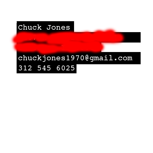 Chuck Jones contact info